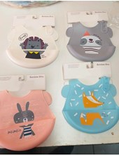 BABERO SILICON ANIMALES. 4 MODELOS SURTIDOS. DISNEY