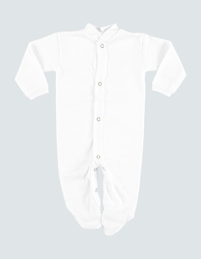 Enterito cuello mao blanco. Liso Gamise
