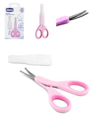 TIJERA ROSA CON TAPA CHICCO