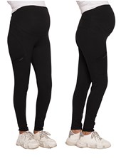 CALZA ALGODON CON FAJA ALTA FITNNESS BOLSILLO LATERAL QUE SERA