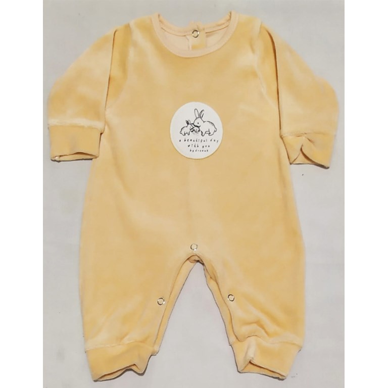 Enterito bebe interlock con pie estampado central animales nena y varon dreams
