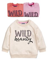 BUZO FRISA BASICO PARA BEBA ESTAMPADO WILD BEAUTY GRUNY
