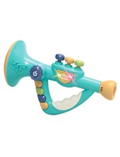 RJ2866E TROMPETA DIDACTICA CON SONIDOS Y LUZ PARA BEBE