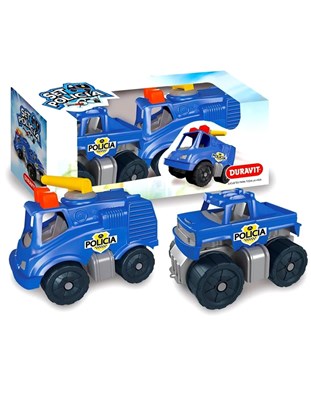 MINI SET DE POLICIA PARA NIÑOS 33X11X14 CM DURAVIT