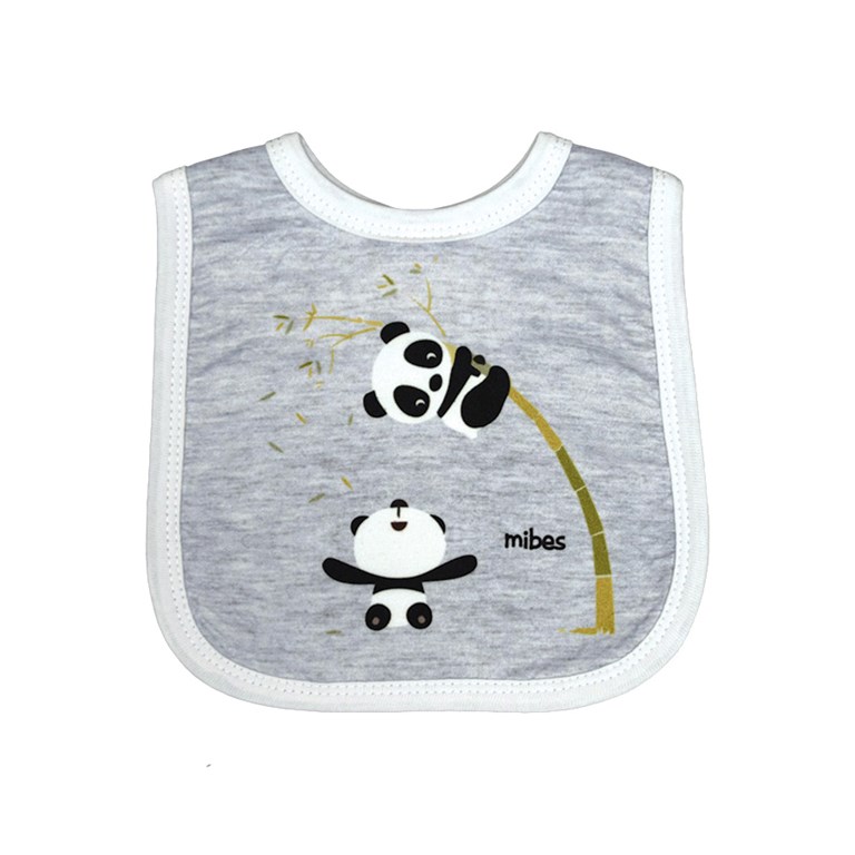 BABERO MEDIANO ESTAMPADO PANDA MIBES