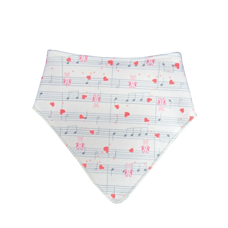 BABERO BANDANA SUBLIMADO PARA BEBES MIBES