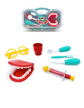 MINI SET DENTISTA PARA NIÑOS LINEA SUPER DOCTORES LIONELS