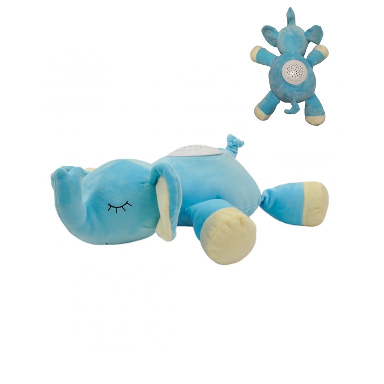 ELEFANTE 12'  DURMIENDO CON LUZ Y MUSICA WOODY TOYS