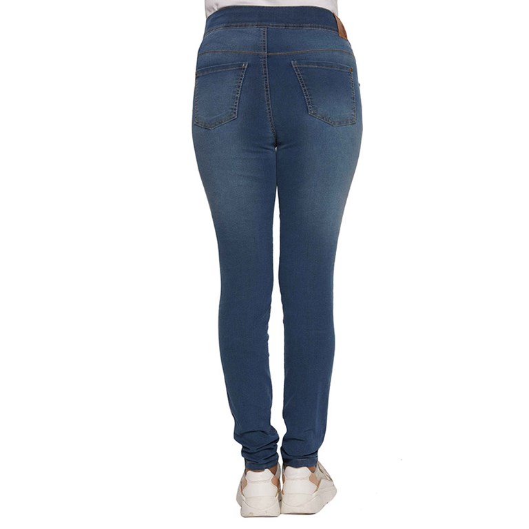 PANTALON JEAN TIRO ALTO CON FAJA CONFORT PARA EMBARAZADAS QUE SERA