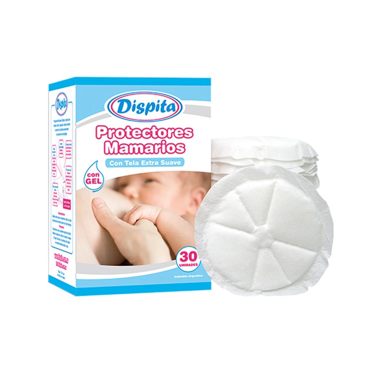 PROTECTOR MAMARIO CON GEL POR 30 UNIDADES DISPITA