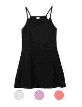 VESTIDO PARA NENA CON BRETEL ALGODON LISO RUABEL