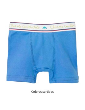 BOXER ALGODON LISO PARA BEBE RUABEL