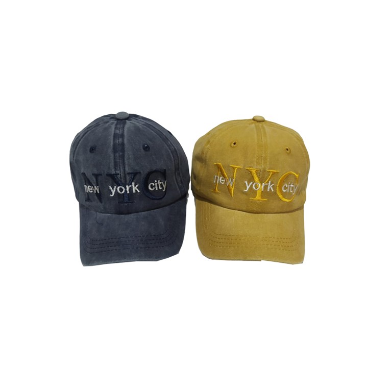 GORRA LISA REGULABLE CON VISERA NYC MAC FLY