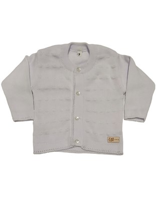 Campera tejida. Ceo.