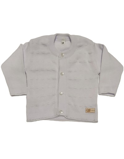 Campera tejida. Ceo.