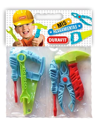 SET DE HERRAMIENTAS CHICO 6 PIEZAS DURAVIT