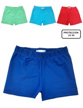 short uv+50 bebe liso naranjo