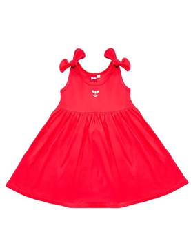 VESTIDO PARA BEBA CON MOÑOS ESTAMPADO FLORES PICCOLO