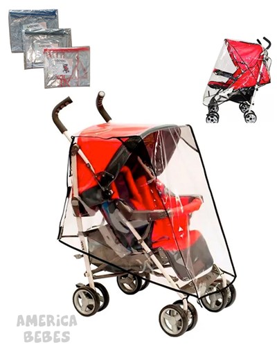 COBERTOR CUBRECOCHE DE LLUVIA VIENTO Y POLVO MEDIDA UNIVERSAL ADAPTABLE A CUALQUIER COCHECITO LABENDEL