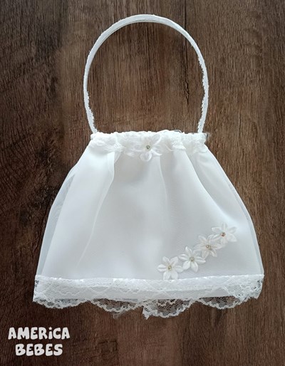 Limosnera con cinta rigida. Comunión.