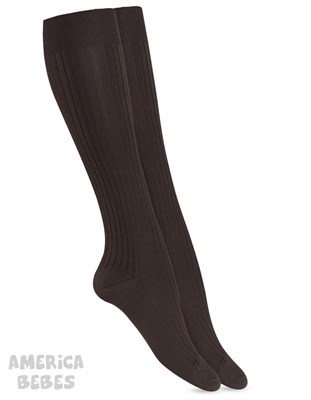 A15042 MEDIA COLEGIAL MARRON STYLO