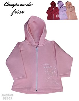 CAMPERA BEBA FRISA ESTAMPADO. DREAMS