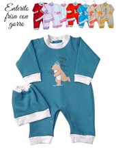 ENTERITO FRISA CON GORRO. DREAMS